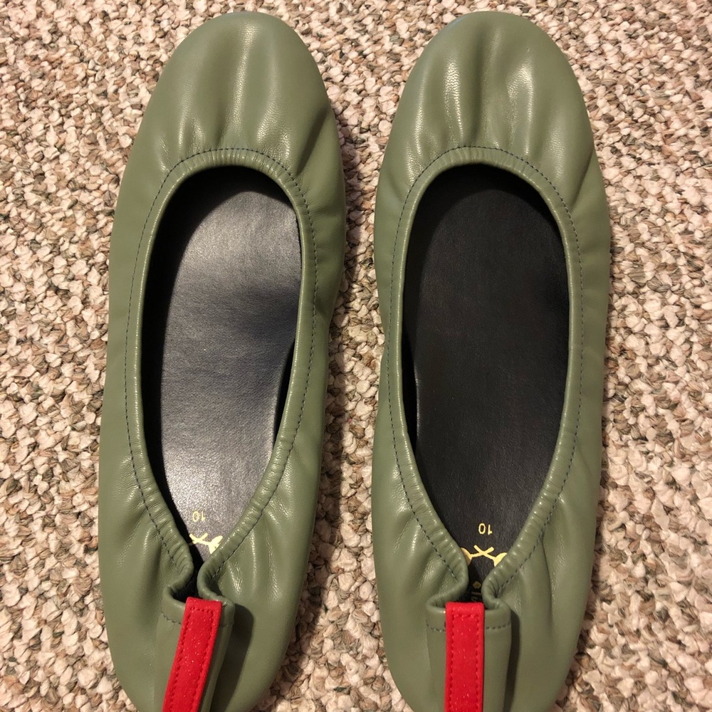Sage Green Rita’s Ballet Flats Women’s Size 10